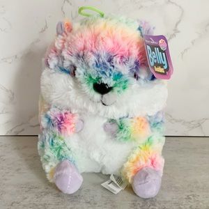 NWT Belly Buddies Frosted Hampster Plush